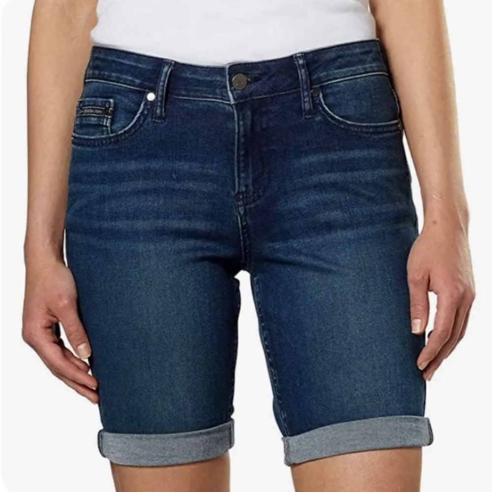 New Calvin Klein Jeans Denim City Short Womens Size 4